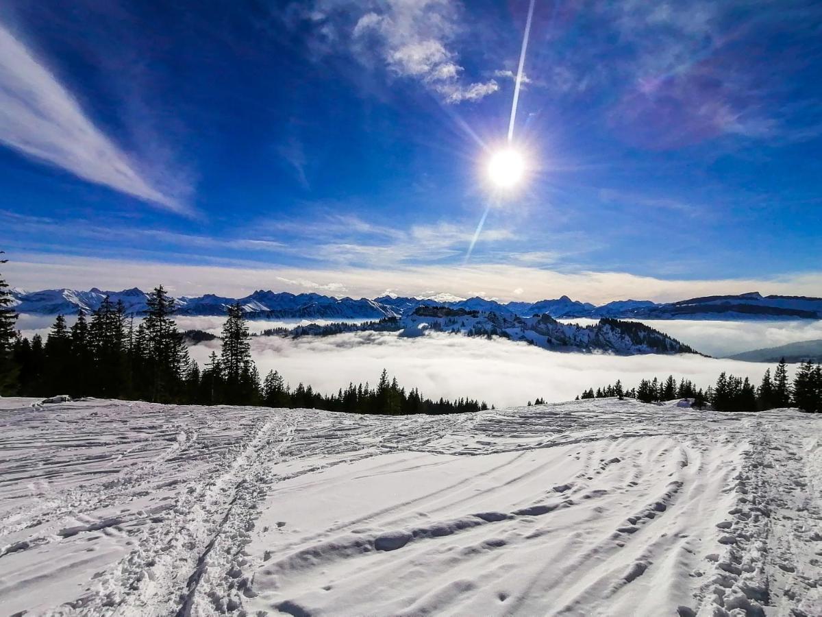 Immenstadt im Allgäu Alpseegruenten - Die Ferienwohnung מראה חיצוני תמונה